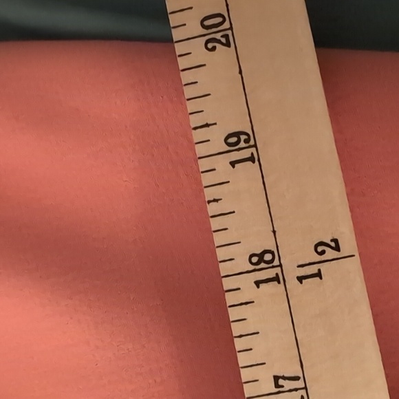 Ann Taylor Loft laser cut A line Coral Color Mini Skirt size 12 - Picture 10 of 14